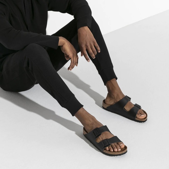 Birkenstock Other - Birkenstock Arizona Mens Sandals Grey/beige